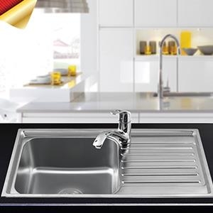 Chậu Sơn Hà 304 Premium S78.X.1.3 (inox xước)