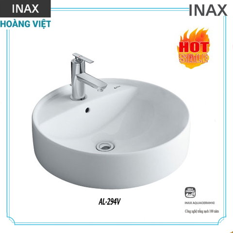 Chậu Lavabo đặt bàn đá INAX AL-294V