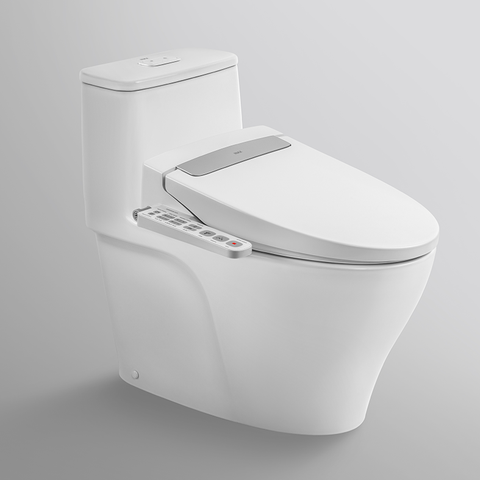 BỒN CẦU KÈM NẮP RỬA ĐIỆN TỬ AC-989+CW-H20VN