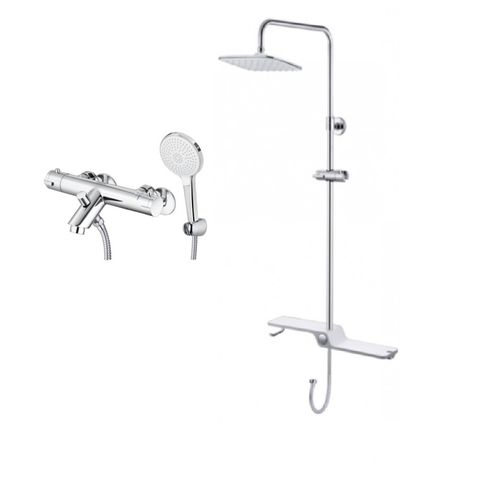 Bộ Vòi Sen Cây Caesar TS617/BS127