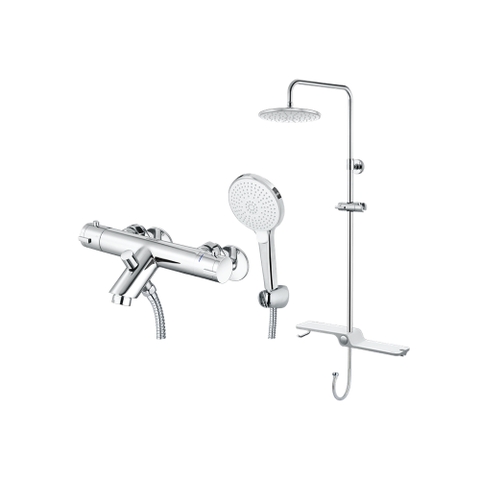 Bộ Vòi Sen Cây Caesar TS617/BS126