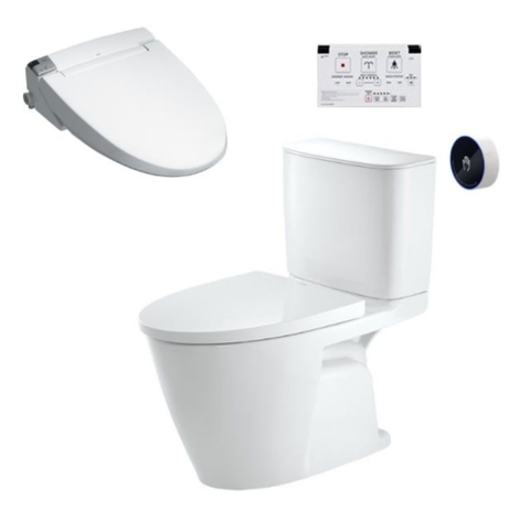 Bồn cầu INAX ACT-602 + Nắp rửa điện tử CW-KA22