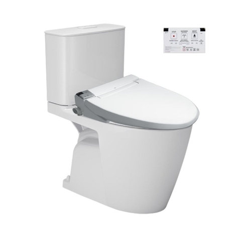 BỒN CẦU INAX AC-602 + NẮP RỬA ĐIỆN TỬ CW-KA22AVN