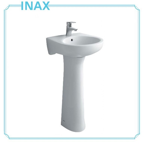 Chậu lavabo chân dài INAX L-282V & L-284VD