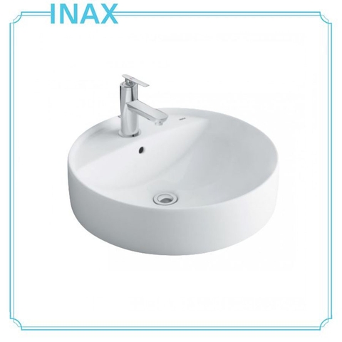 Chậu lavabo đặt bàn đá inax L-294V