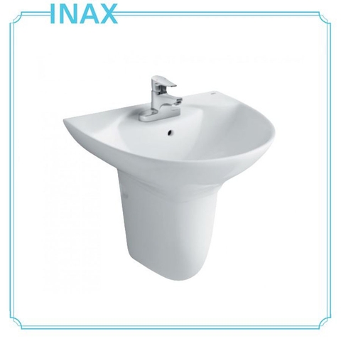 Chậu lavabo chân lửng INAX L-288V (EC/FC) & L-288VC