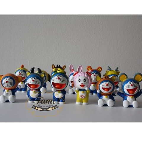 Bộ 12 Mèo Doraemon