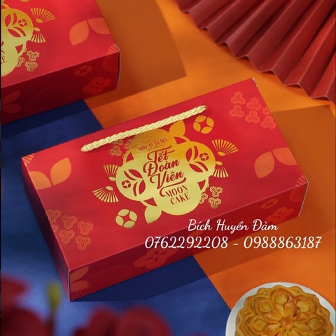 Hộp trung thu 2 bánh (150g-250g) ĐOÀN VIÊN (mẫu 2023)