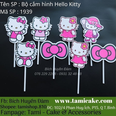 Bộ cắm hình Hello Kitty