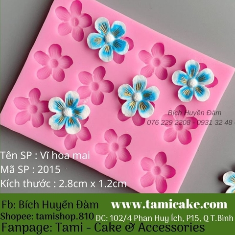 Vĩ silicon hoa mai 2015