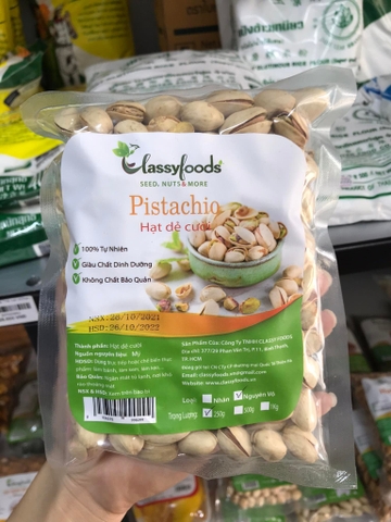 Hạt dẻ cười Classyfoods (250gram)