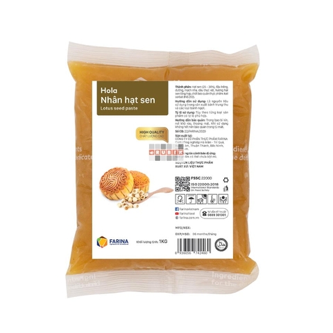 Nhân trung thu Farina Hola Hạt sen (1kg)