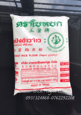 Bột gạo tẻ Thái Lan gói 500gram