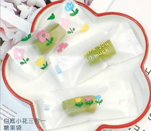 Set 200 túi đựng kẹo Nougat (4 mẫu)