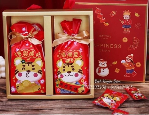 Set 5 hộp đựng quà tết