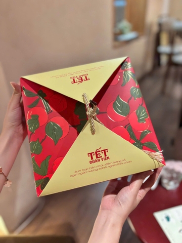 Hộp đựng bánh trung thu lớn 500g-1.2kg Tết Đoàn Viên mẫu 2025