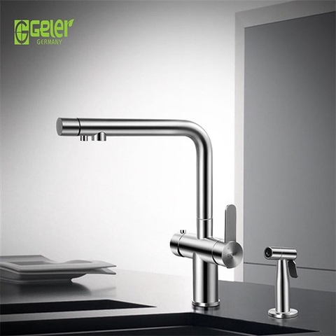 Vòi rửa bát Geler 3 đường nước  (Đường nóng, lạnh và RO) | GL-3063