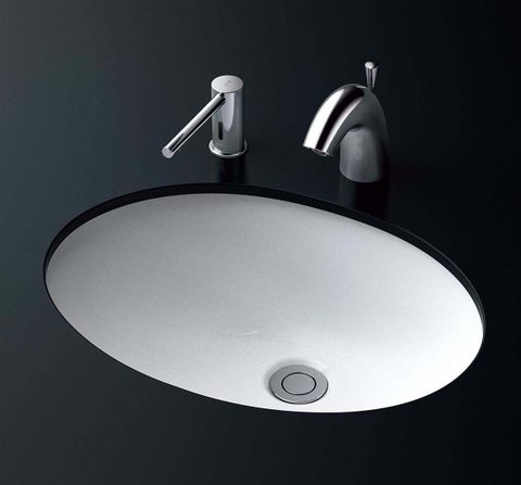 Chậu Lavabo âm bàn hình elip TOTO Nhật nội địa #NW1 | L531