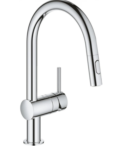 Vòi bếp dây rút nóng lạnh Minta GROHE 32321002
