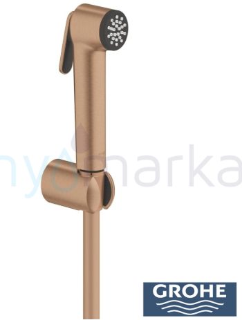 Vòi xịt vệ sinh Grohe nhập khẩu Đức 27513DL1 (màu vàng hồng chải xước)
