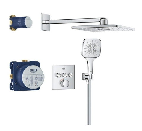 Bộ sen âm tường GROHE Grohtherm SmartControl | 34864000