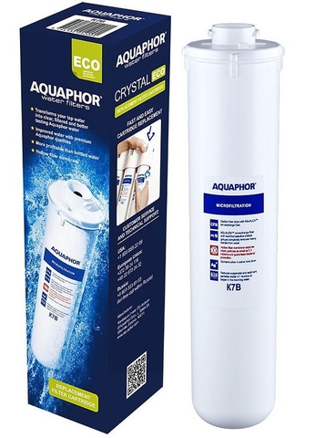 Lõi lọc nước Aquaphor | K7B (Carbon Aqualen 0.8 micro + Màng siêu lọc Hollow 0.1 Micron)