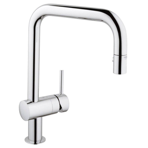 Vòi rửa bát nóng lạnh rút dây Grohe | 3028210U (mã cũ là 30282000)