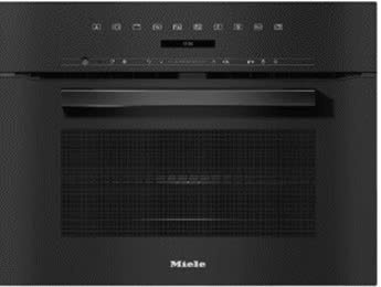 Lò vi sóng thích hợp nướng Miele H 7240BM OBSW Obsidian đen bóng