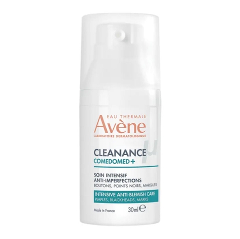 Gel dưỡng giảm mụn và mờ thâm chuyên sâu Avène Cleanance Comedomed+ Intensive Anti-Blemish Care 30ml