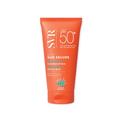Chống nắng dạng kem mịn, che khuyết điểm SVR SUN SECURE Blur SPF50 50ml