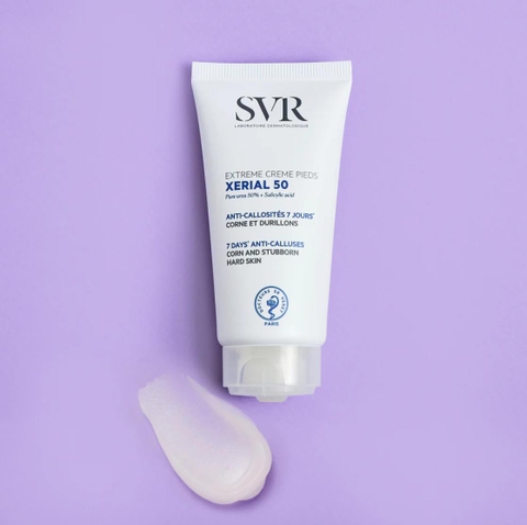 Kem dưỡng da làm giảm vết chai ở bàn chân, bàn tay và khuỷu tay SVR XÉRIAL 50 Extreme Crème Pieds 50ml