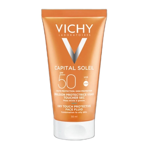 Kem chống nắng không nhờn rít Vichy Ideal Soleil Mattifying Dry Touch SPF50 50ml