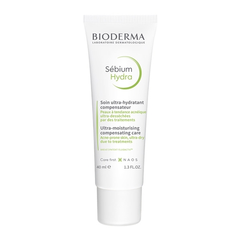Kem dưỡng ẩm, giảm mụn cho da điều trị mụn Bioderma Sebium Hydra 40ml