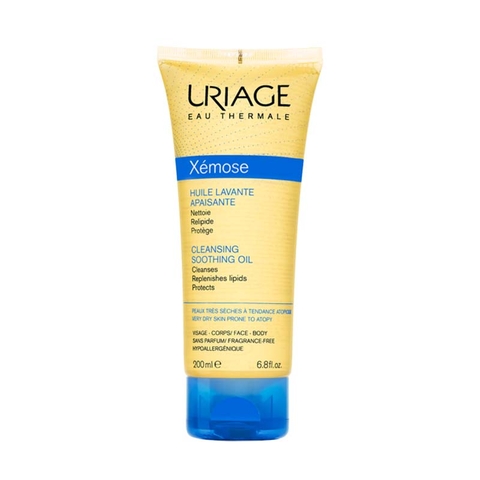 Dầu làm sạch cho da khô ngứa, viêm da cơ địa Uriage Xemose Cleansing Soothing Oil 200ml
