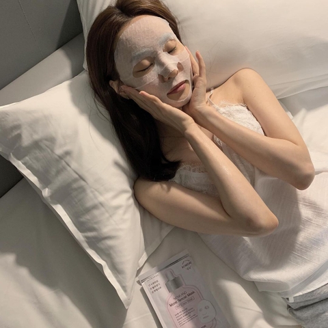 Mặt nạ dưỡng ẩm làm săn chắc da Moist Tencel Mask NewLand Hộp 10 miếng