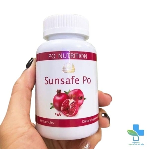 Viên uống chống nắng Po Nutrition Sunsafe Po 60 viên
