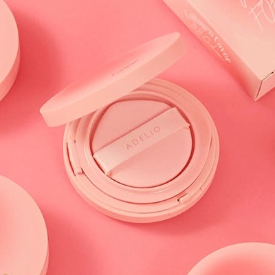 Phấn nước trang điểm kết hợp chống nắng và dưỡng da Adelio Collagen Cover BB Cushion 15g SPF50+ PA++++
