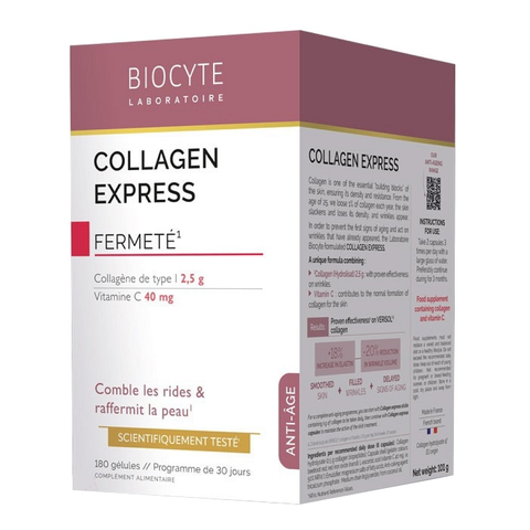 Viên uống bổ sung Collagen, ngăn ngừa lão hóa da Biocyte Collagen Express
