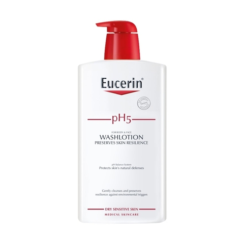 Sữa tắm cho da nhạy cảm Eucerin pH5 Skin-Protection Washlotion 1000ml