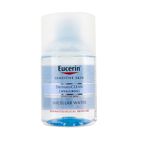 Tẩy trang Eucerin DermatoClean Hyaluron Micellar Water dịu nhẹ cho da 100ml