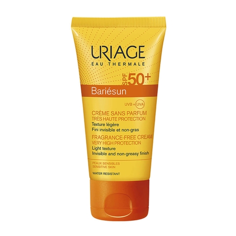 Kem chống nắng ngăn lão hoá Uriage Bariesun Cream SPF50+ 50ml (NEW)