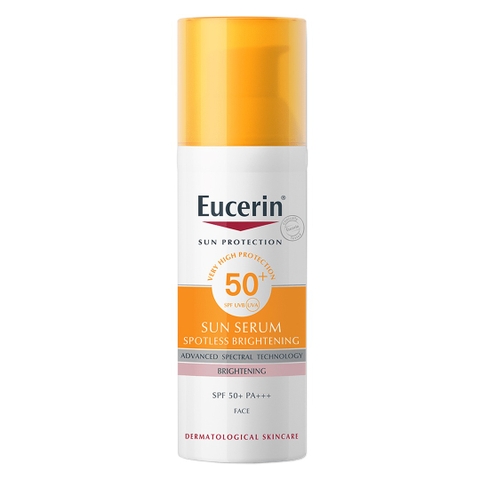 Chống nắng dưỡng trắng da Eucerin Sun Serum Spotless Brightening SPF50+ 50ml