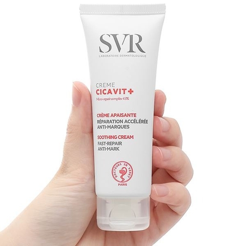 Kem dưỡng làm dịu cho da khô mẩn đỏ SVR Cicavit Creme 40ml