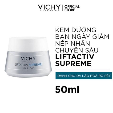 Kem chống lão hoá da ban ngày Vichy Liftactiv Supreme Day Cream 50ml