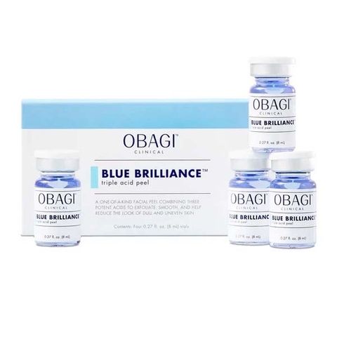 Bộ peel tái cấu trúc nền da Obagi Clinical Blue Brilliance Triple Acid Peel