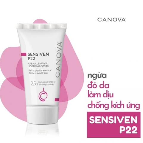 Kem làm dịu da, dưỡng ẩm dành cho da nhạy cảm Canova Sensiven P22 50ml