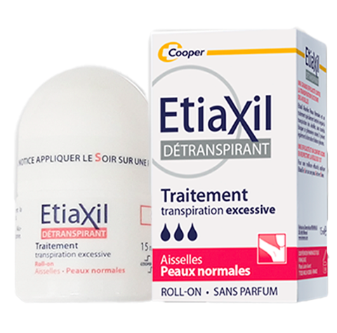 Lăn khử mùi cho da thường EtiaXil Nhãn Đỏ Detranspirant Traitement Roll-On 15ml