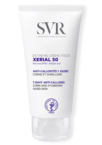 Kem dưỡng da làm giảm vết chai ở bàn chân, bàn tay và khuỷu tay SVR XÉRIAL 50 Extreme Crème Pieds 50ml