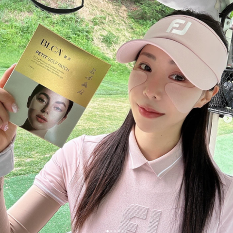 Miếng dán chống nắng dành cho Golfer UV Protection BLCA Petit Golf Patch - 5 gói x 2pcs