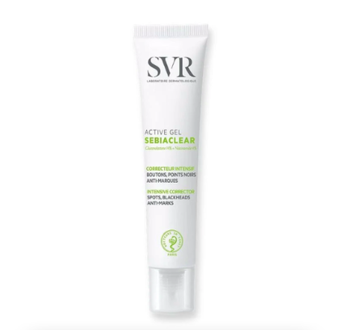 Kem giảm mụn, mờ thâm và giảm nhờn SVR Sebiaclear Active Gel 40ml